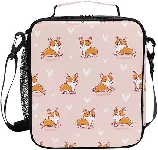 corgi lunch bag