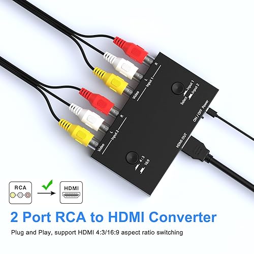 Amazon Buy Rca To Hdmi Converter Amazon Rca To Hdmi Converter Ps2