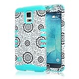 Galaxy S5 Case, Samsung Galaxy S5 Case - Hybrid Three Layer Armor Defender Case Cover Shock-Absorption / Impact Resistant Bumper for Galaxy S5 / Galaxy i9600 (Classic Lace)