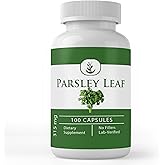 PURE ORIGINAL INGREDIENTS Parsley, (100 Capsules) Always Pure, No Additives Or Fillers, Lab Verified