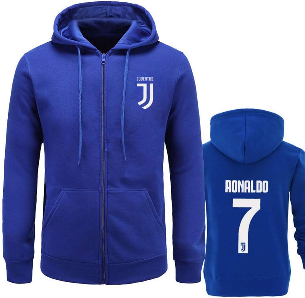 WYNBB Sweatshirt Football Club No.7 RONALDO 7 CR7 Soccer Sweater Round Neck Long Sleeve Gift for Men&Women Boys Girls