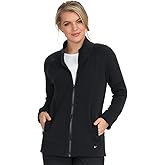 KOI Lite Wellness Women's 2-Pocket Super Soft Fleece Jacket
