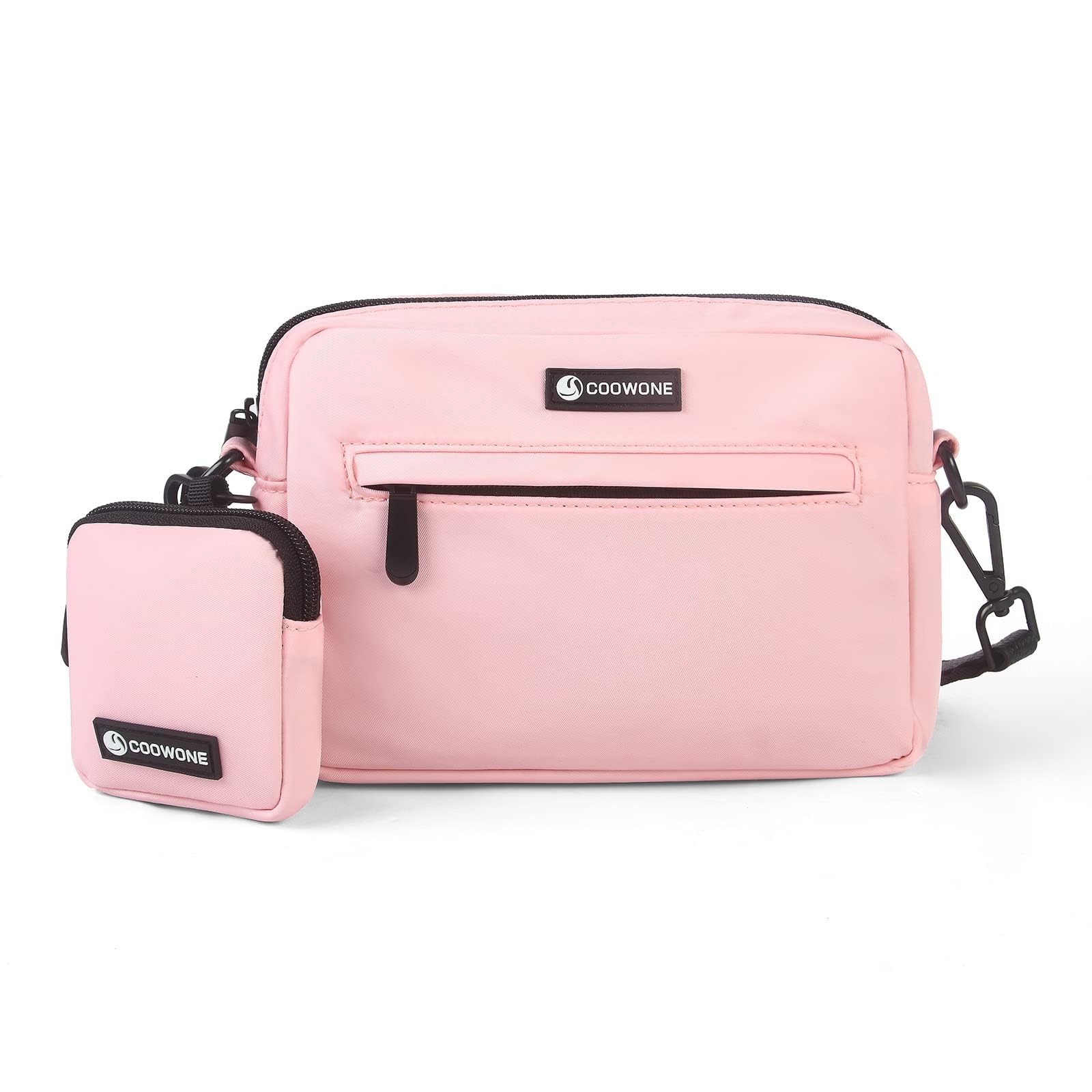 Photo 1 of COOWONE Dog Training Treat Pouch for Treats, Kibbles, Toys, Dog Walking Bag Crossbody, Dog Treat Bag Built in Poop Bag Dispenser, Pet Food Carrier Bag Dog Mom Purse Crossbody