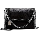 JOTHIN Crossbody Bags for Women Designer Handbags for Women Clutch Chain Purse Women's Shoulder Handbags(Black)