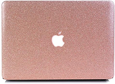 SAYA MacBook Pro 13 Inch Hard Case Cover Shell, Waterproof Anti-Fingerprint Case for Model A 1278 Non-Retina(Pretty Sparkly Pink)
