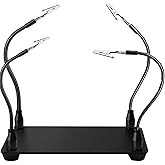 Helping Third-Hand Soldering, Helping Hands Soldering Station Tool 4 Flexible Arms with Stable Base for Electronic Repair Sol