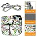 Fintie Protective Case for Fujifilm Instax Mini 8 Mini 8+ Mini 9 Instant Camera - Premium Vegan Leather Bag Cover with Removable Strap, Love Tree