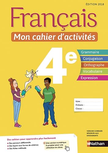Download Français - Mon cahier d'activités - 4e PDF