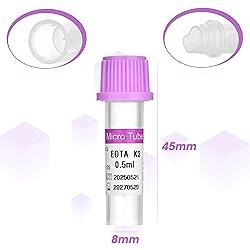 Meterbox Micro Blood Collection Tubes 0.5ml EDTA K3