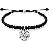 Sportybella Volleyball Charm Bracelet - Personalized Adjustable Charm Bracelet with Engraved Name Volleyball Charm - Gift for Female Volleyball Player