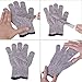 2 Pairs Cut Resistant Gloves, LKY DIGITAL High Performance Level 5 Protection, Food Grade Kitchen Glove for Hand Safety while Cutting, Cooking, doing Yard Work(Medium)