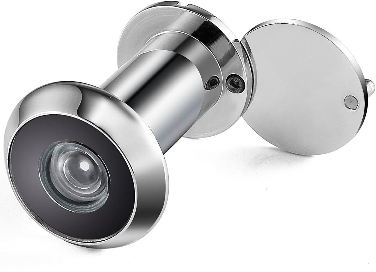 Royal H&H Door Viewer Security Peek Peep Hole for Front Door Home