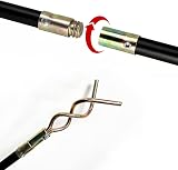 Crystals Drain Rod Set 12 Pcs 920mm Flexible Drain Cleaning Kit with Plunger view 5