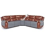 VANSOFY Extra Large Reclining Sectional Couch