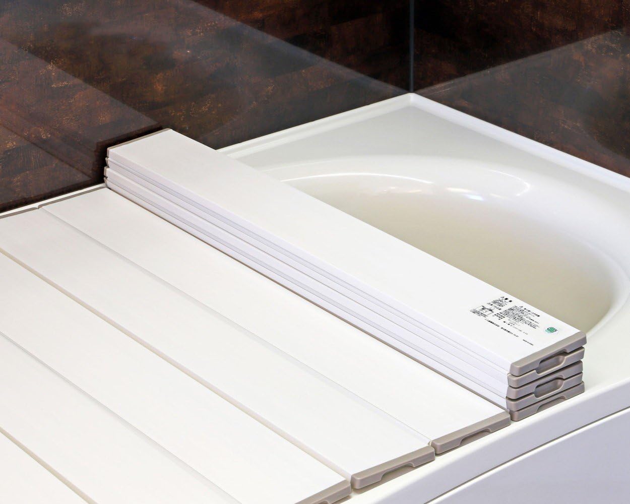 Amazon ミエ産業 折りたたみ風呂ふた Agスリム ホワイト W16 800 16mm 風呂ふた ホーム キッチン オンライン通販