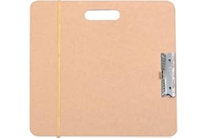 ALVIN Artist Sketch Board with Cutout Handle 18" x 19" Model SB1819 Hard Masonite Portable Drawing Board, Ideal for School and Studio Use - 18 X 19 Inch