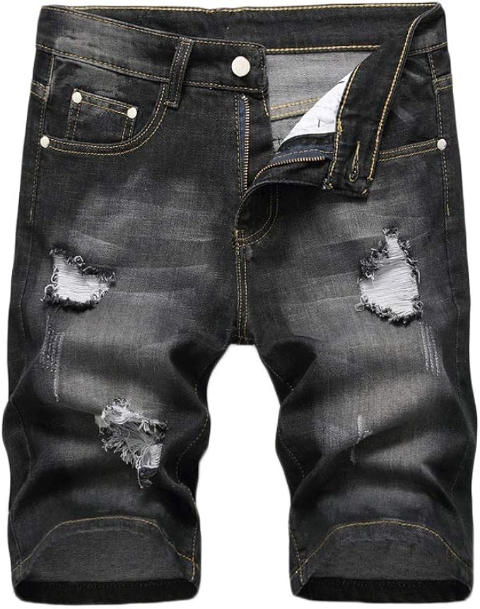 mens denim shorts amazon