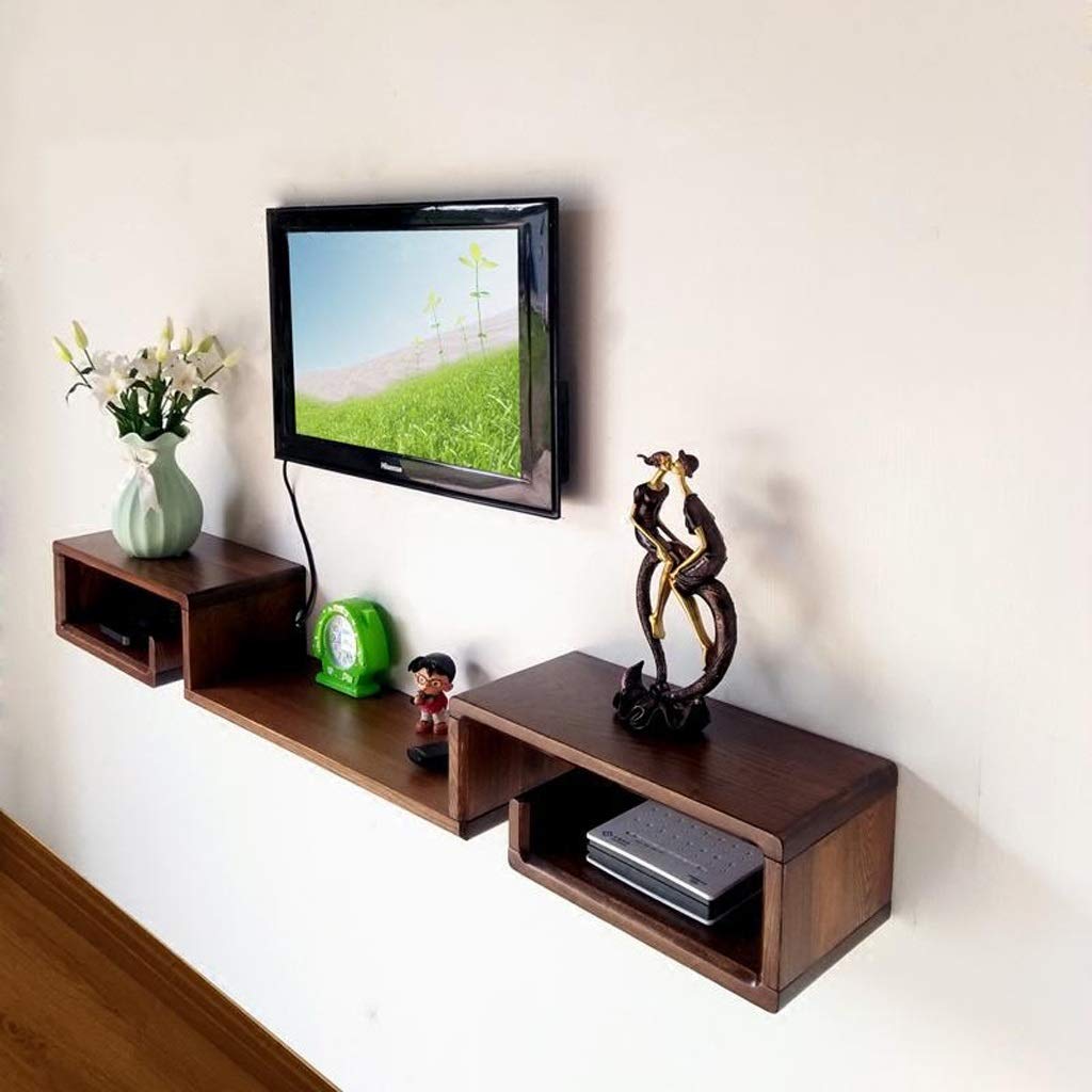 Amazon Com Solid Wood Wall Mounted Tv Cabinet Bedroom
