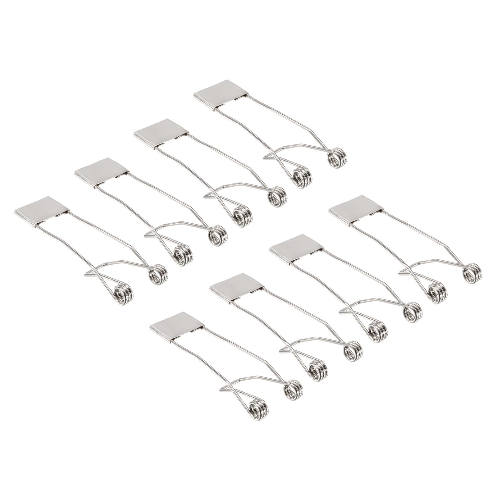 PATIKIL 53x19mm Downlight Spring Clips, 8 Pack Emitting Diode Recessed Lighting Accessories Securing Clamps for Ceiling Lamp