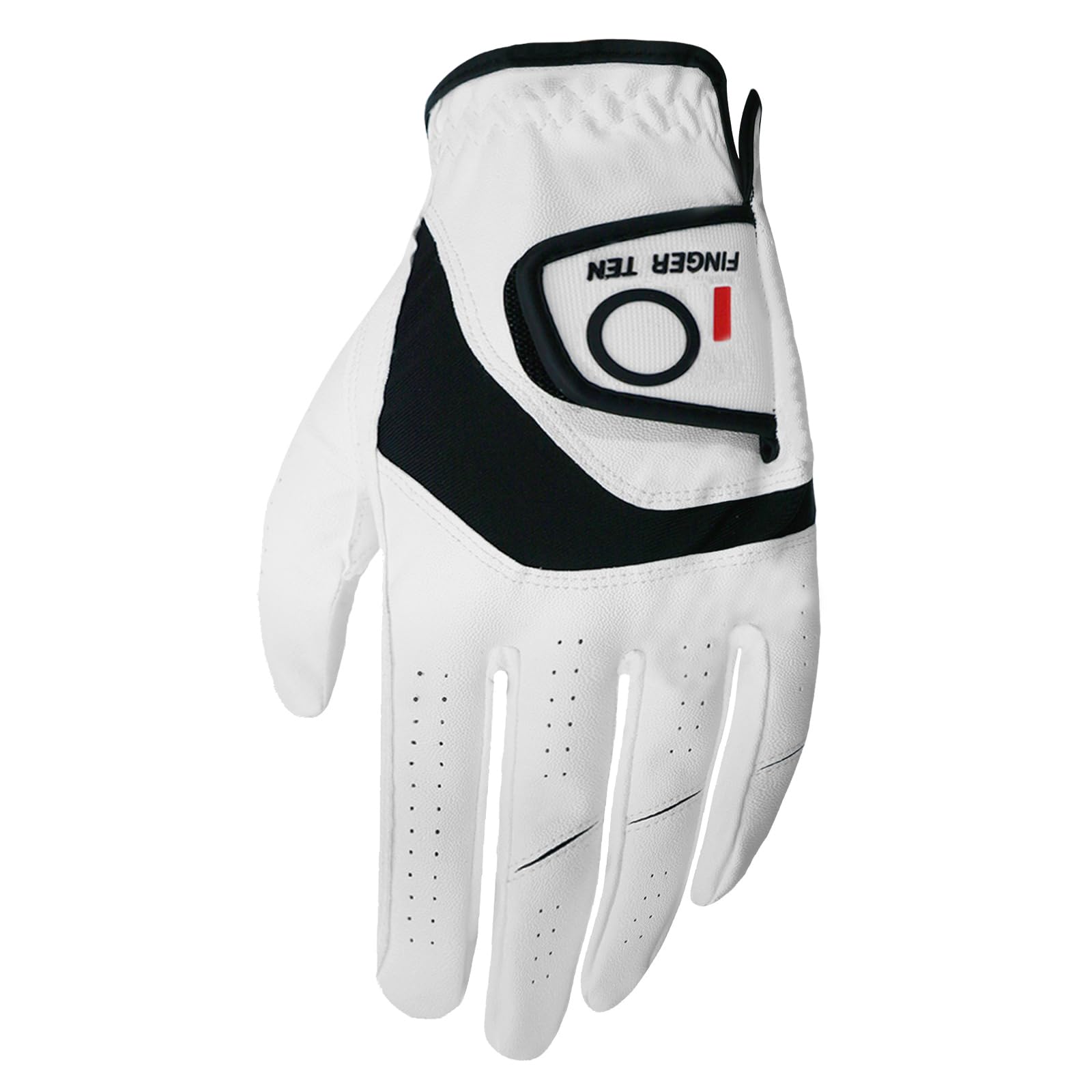 AMRTA Mens Golf Gloves for Right Left Handed Golfer Leather, Golf Gloves Men Left Right Hand Weathersorf Rain Grip for All Weather Durable Size S M ML L XL (S, 1 Pack Worn on Left Hand)