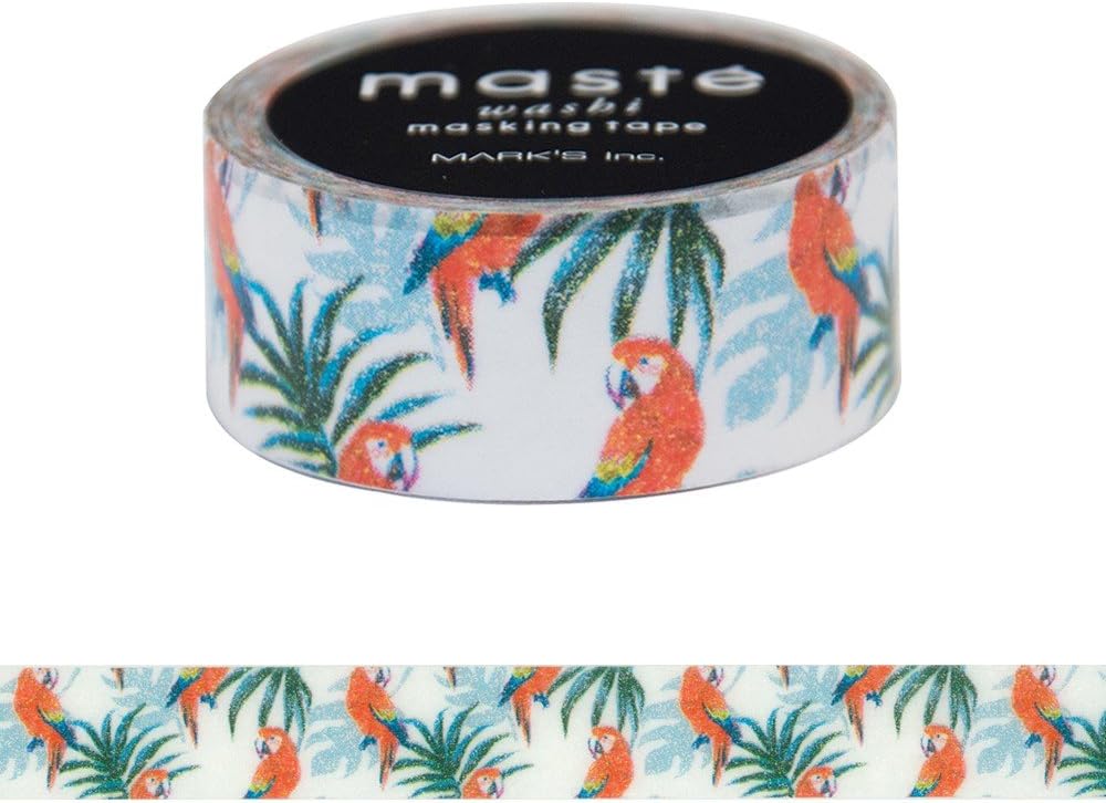 Maste Parrot Washi Masking Tape
