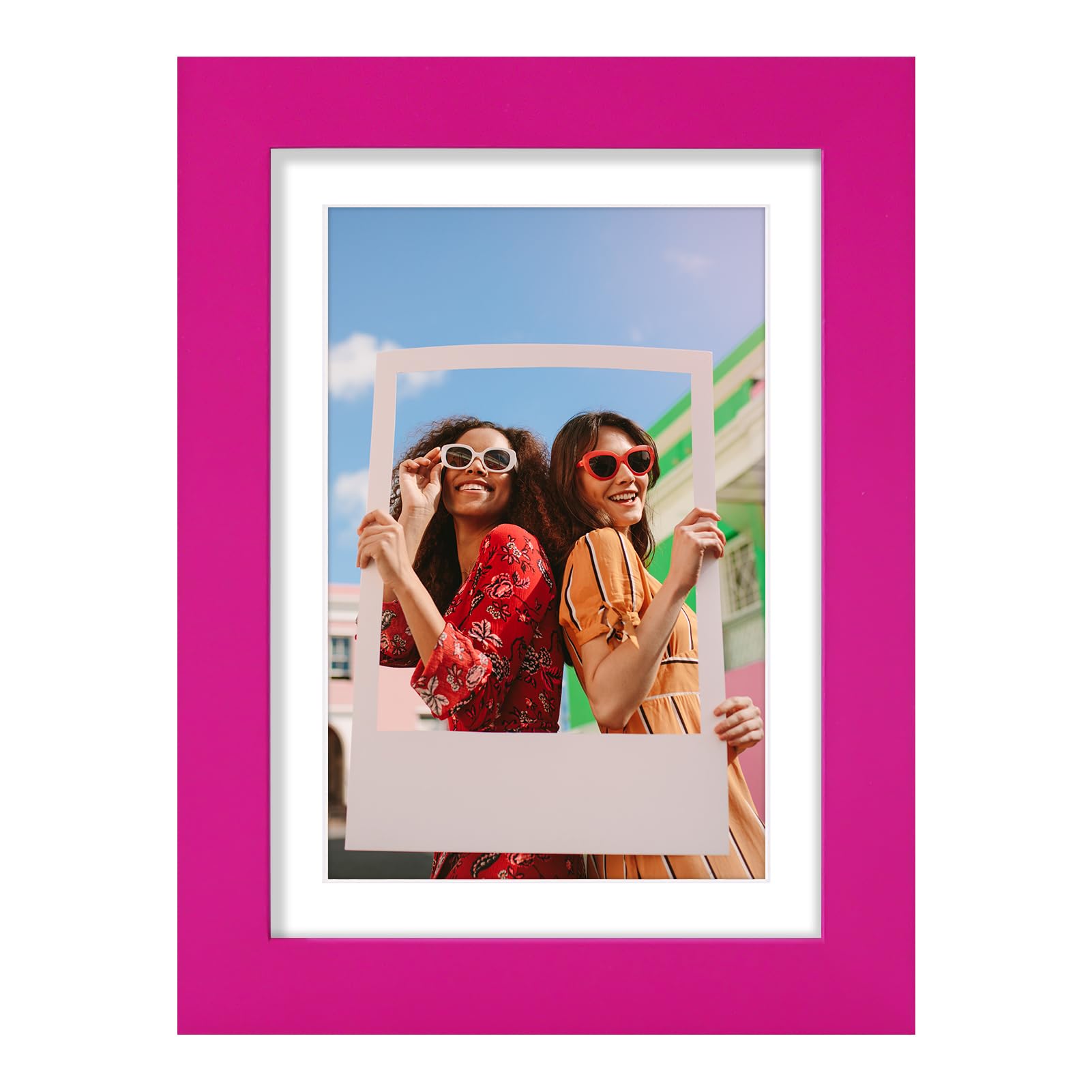 Vittanly 5x7 Picture Frame, Display Pictures 4x6