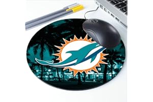 Malogtan Gaming Mouse Pad，Football Sport Mousepad with Non-Slip Rubber Base for Laptop and Desktop,Green White Retro Design Fans Gift for Boy Man Husband