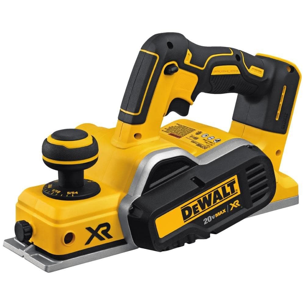 Photo 1 of DEWALT 20V MAX Planer, 30,000 Cuts Per Minute, 2 mm Cut Depth, Brushless Motor, Bare Tool Only (DCP580B)
