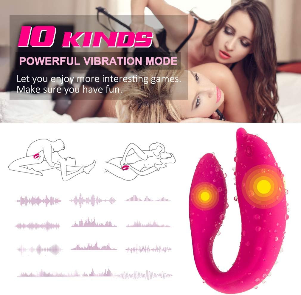 U Shape Adullt Toys for Women G Spotter Vibrant Stimulation Six Toys for Female Toys for Women Waterproof Toys T-Shirt