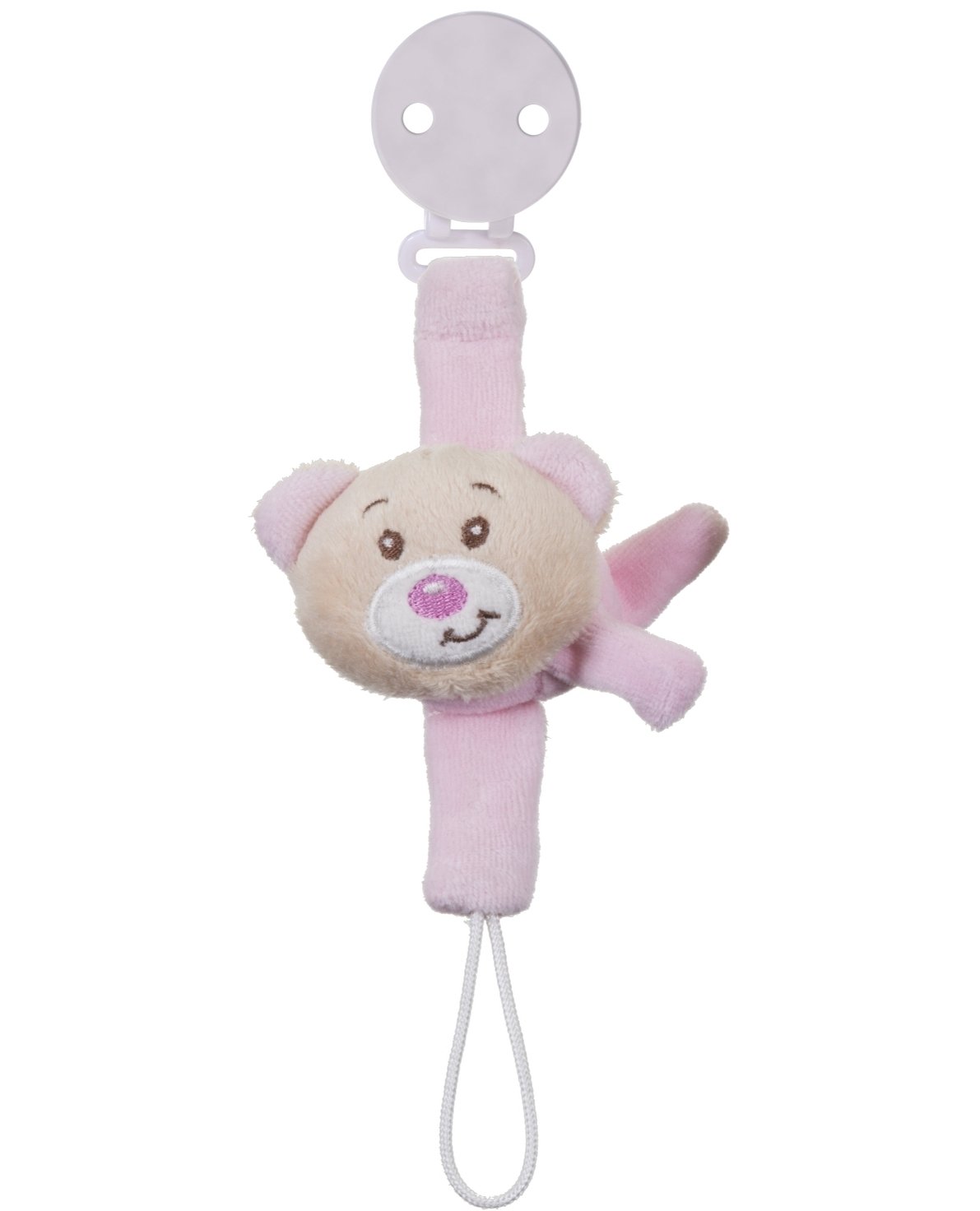 Bieco 02013106 - Schnullerkette Petrilla Sorted Pink Motifs