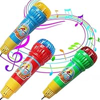 Education Toy,Baomabao Echo Microphone Voice Changer Toy Gift Birthday Present Kids Party Song