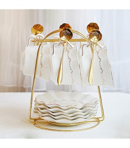 Tea Mug Storage Creation Core Vintage Bronze Iron Coffee Cup Holder ...