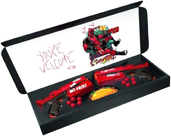 Amazon.com: Pistolas de juguete Nerf Rival Deadpool Kronos XVIII-500 (paquete de 2 unidades): Toys \u0026 Games
