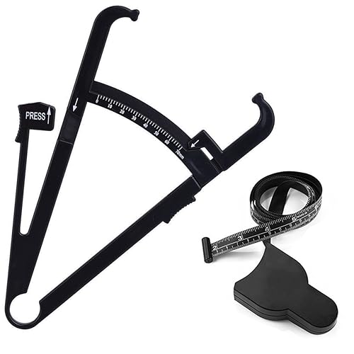 [BODY FAT CALIPER PRO AND BODY MEASURING TAPE] / Skinfold Caliper PRO