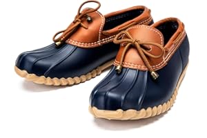 DKSUKO Snow Women's Waterpoof Loafer Shoes Slip On Flat Duck Shoe