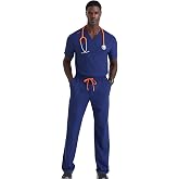 BARCO STRONG Terrence Scrub Top &amp; Pant Set for Men &ndash; Up to 70&deg;C Wash, Natural Stretch, Moisture Wicking, Quick-Shed