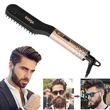 Amazon Com Beard Straightener For Men Multifunctional Hot Comb