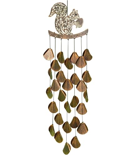 StealStreet Windspiel „Round Top Dolphin“ – Garten-Deko, 23 Zoll, Hängend