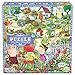 eeBoo: Growing A Garden 64 Piece Puzzle, Perfect Project for Little Hands, Aids in Development of Pattern, Shape, and Color Recognition, Offers Children a Task, for Ages 5 and up