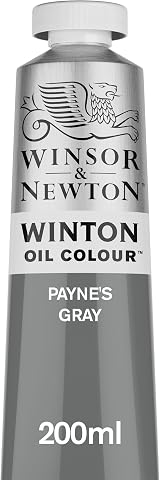 Winsor & Newton Winton 200ml Oil Colour Payne's Grey