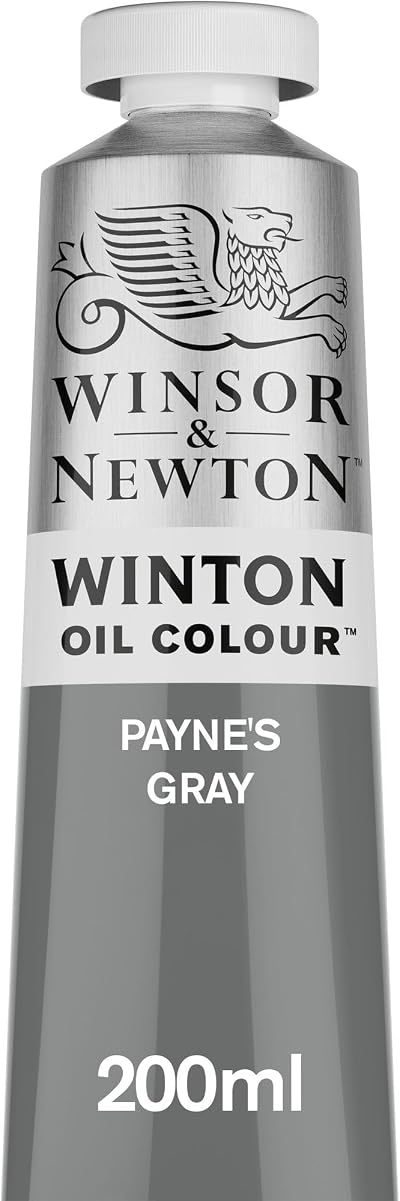 Winsor & Newton Winton 200ml Oil Colour Payne's Grey