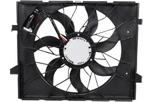 Flynsu Radiator Cooling Fan Assembly 55038994AD Replacement for 2011-2013 Jeep Dodge Grand Cherokee Durango 3.6L 5.7L 621134 