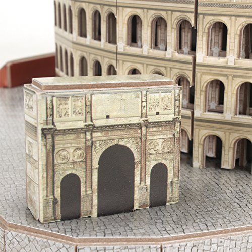 CubicFun National Geographic Colosseum 3D Model Puzzle Kits Toy with booklet,DS0976h