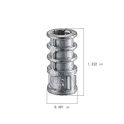 Wensilon(100pcs) 5/16 * 1-1/4 Lag Shield Anchor