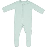 KYTE BABY Unisex Footie, Rayon Made From Bamboo, Snap Closure,0-24 Months