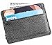 Slim Genuine Leather Wallet Minimalist Front Pocket Card Holder Credit Card Case