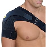 FIGHTECH Shoulder Brace for Torn Rotator Cuff for Men and Women - 4 Sizes - Support & Pain Relief (Black, Large/X-Large)