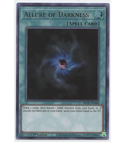 Amazon.com: Allure of Darkness - WISU-EN054 - Rare - 1st Edition