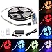 Sokani Led Strip Light Flexible Waterproof 16.4ft/ 300 LEDs SMD 5050 Color Changing/RGB Led Strip Lights Kit with 44 Key Remote +12V 5A Power Supply +IR Control Box