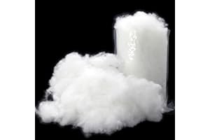 Pseutio 1 LB Fluffy Fake Snow Cotton Snow for Christmas Village Snow Fluff for Decorating Artificial Faux Snow for Cloud Decorations